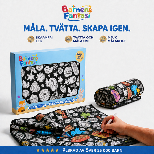 Fantasifilten – Den tvättbara målarfilten